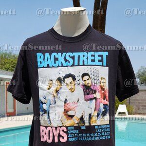 Backstreet Boys Sphere Shirt // Into the Millennium Las Vegas 2025 // 90s Pic